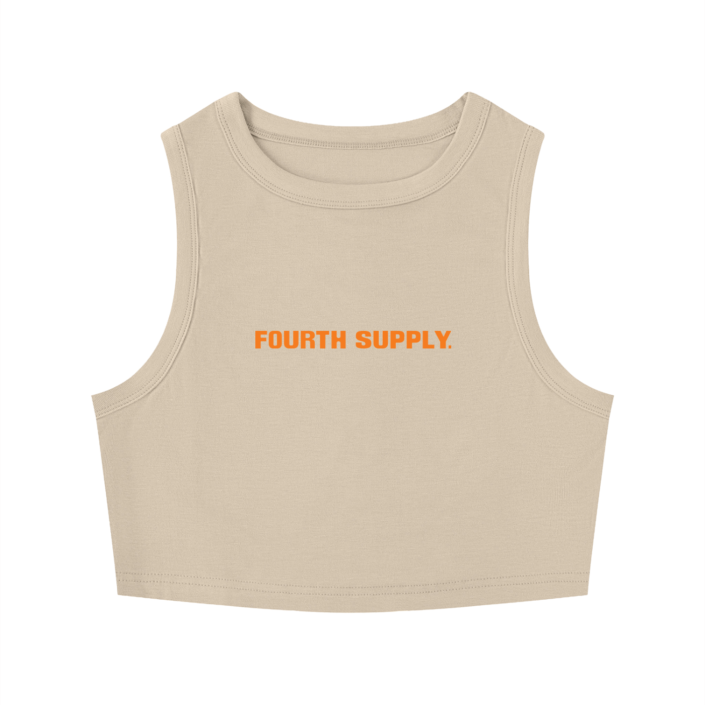 Women's Tight Crewneck Crop Tank Top