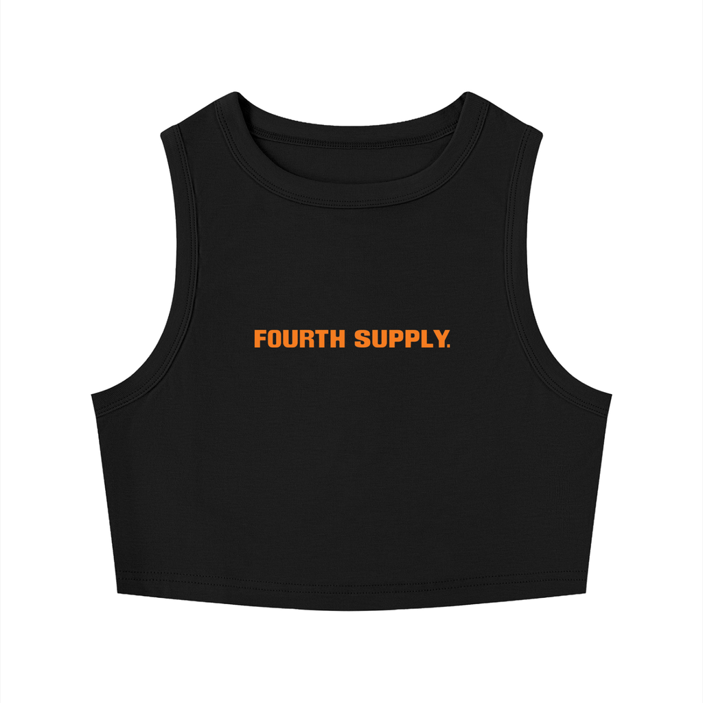 Women's Tight Crewneck Crop Tank Top