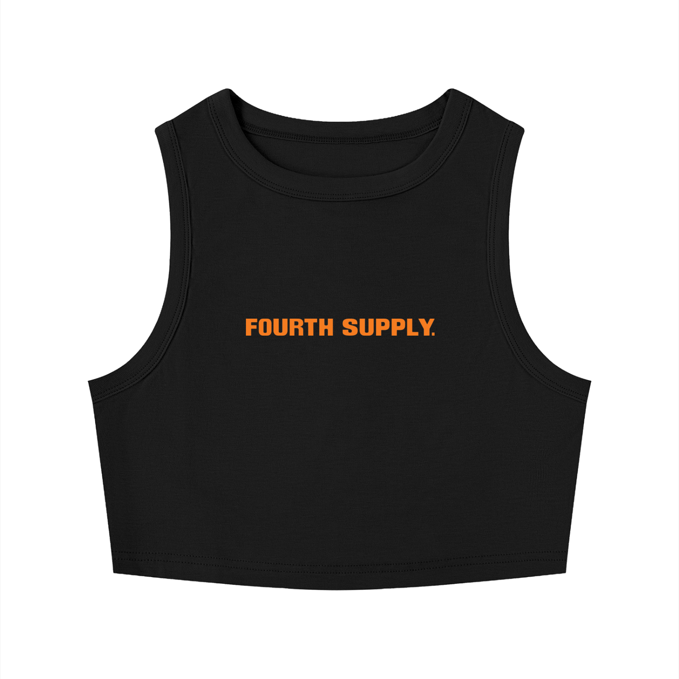 Women's Tight Crewneck Crop Tank Top