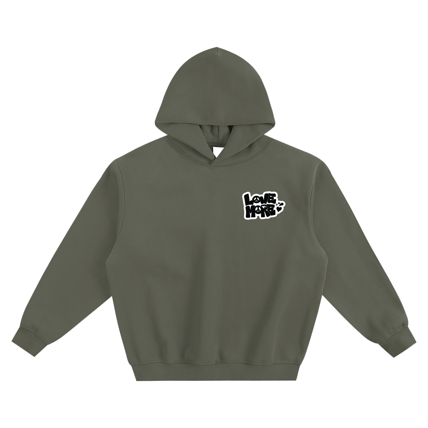 Fleeced Boxy Hoodie