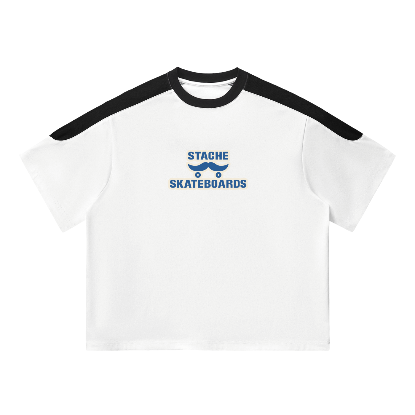 Unisex Color Block Oversized T-Shirt