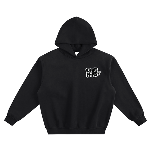 Fleeced Boxy Hoodie