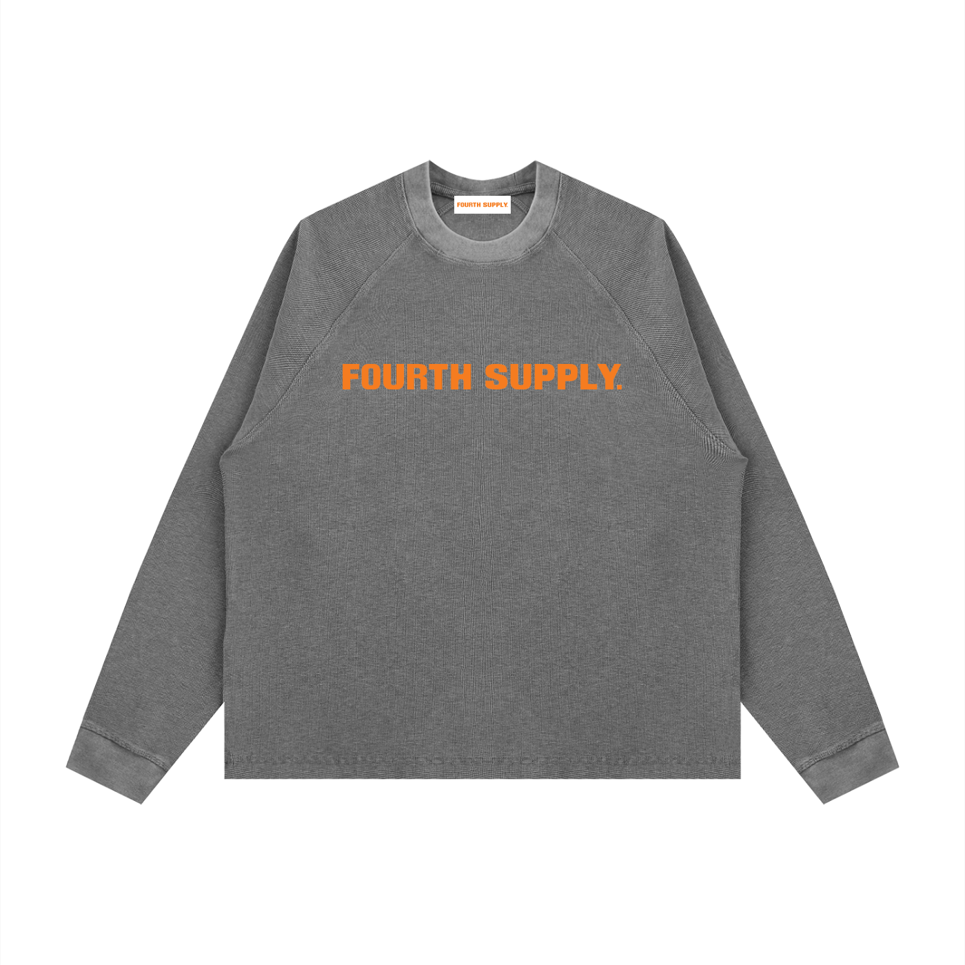 Fourth Supply Vintage Wash Boxy Waffle T-Shirt