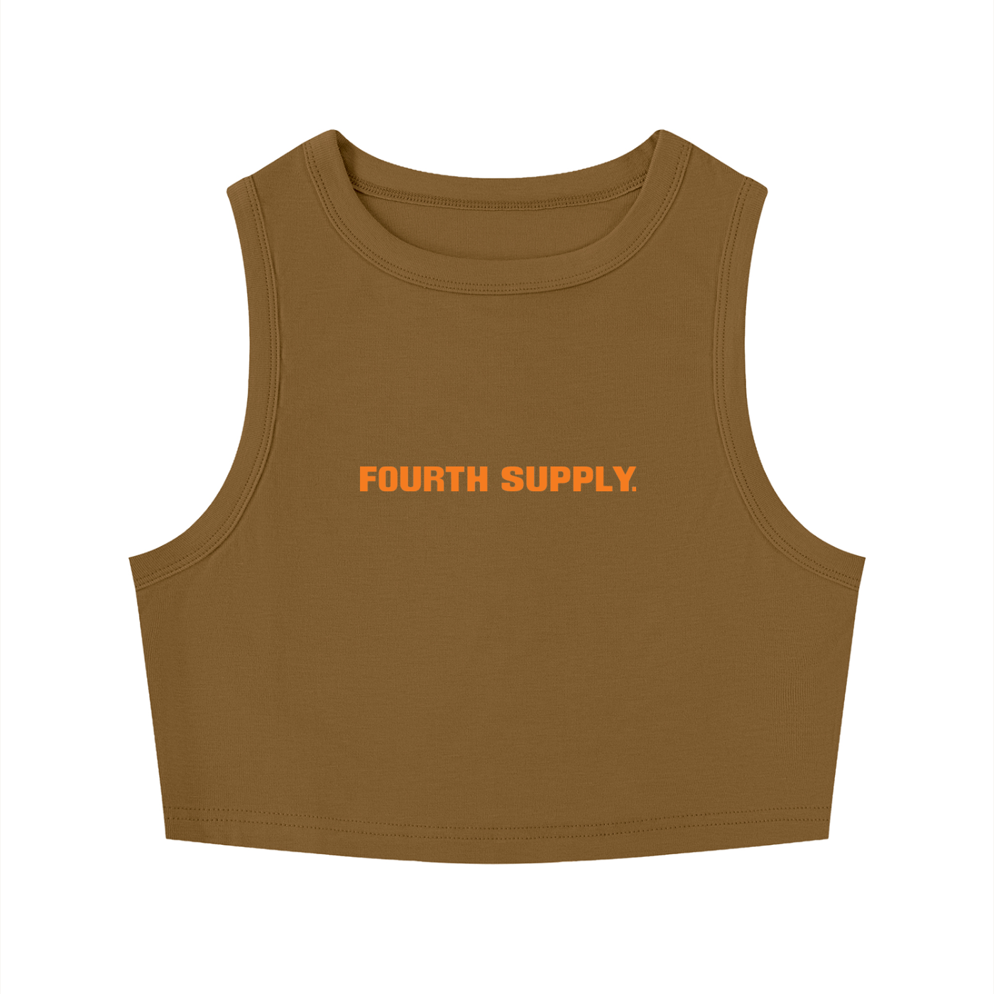 Women's Tight Crewneck Crop Tank Top