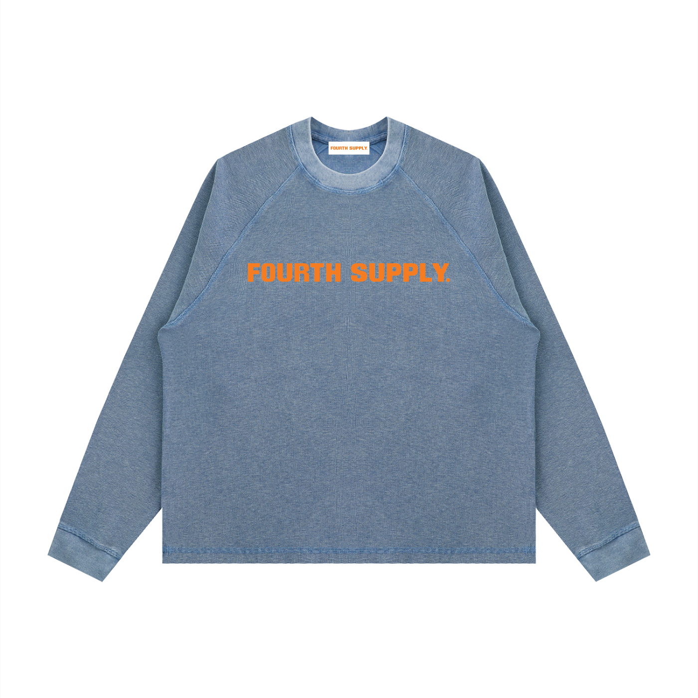 Fourth Supply Vintage Wash Boxy Waffle T-Shirt