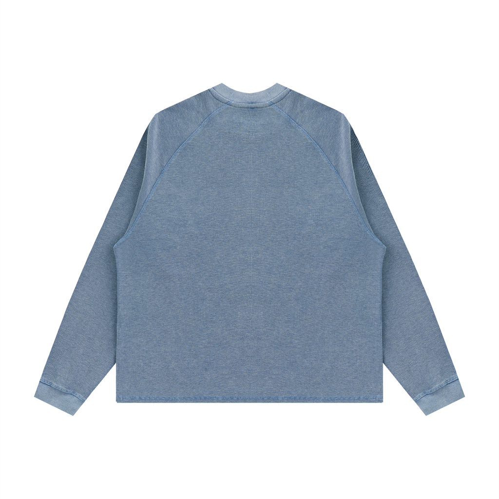 Fourth Supply Vintage Wash Boxy Waffle T-Shirt