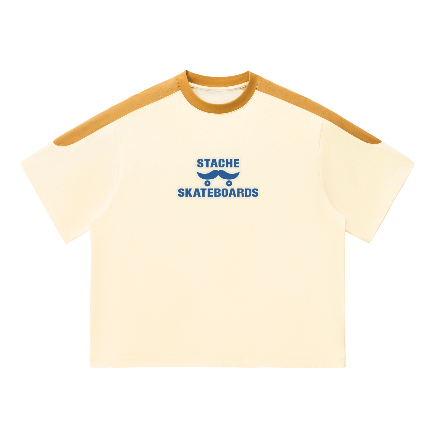 Unisex Color Block Oversized T-Shirt