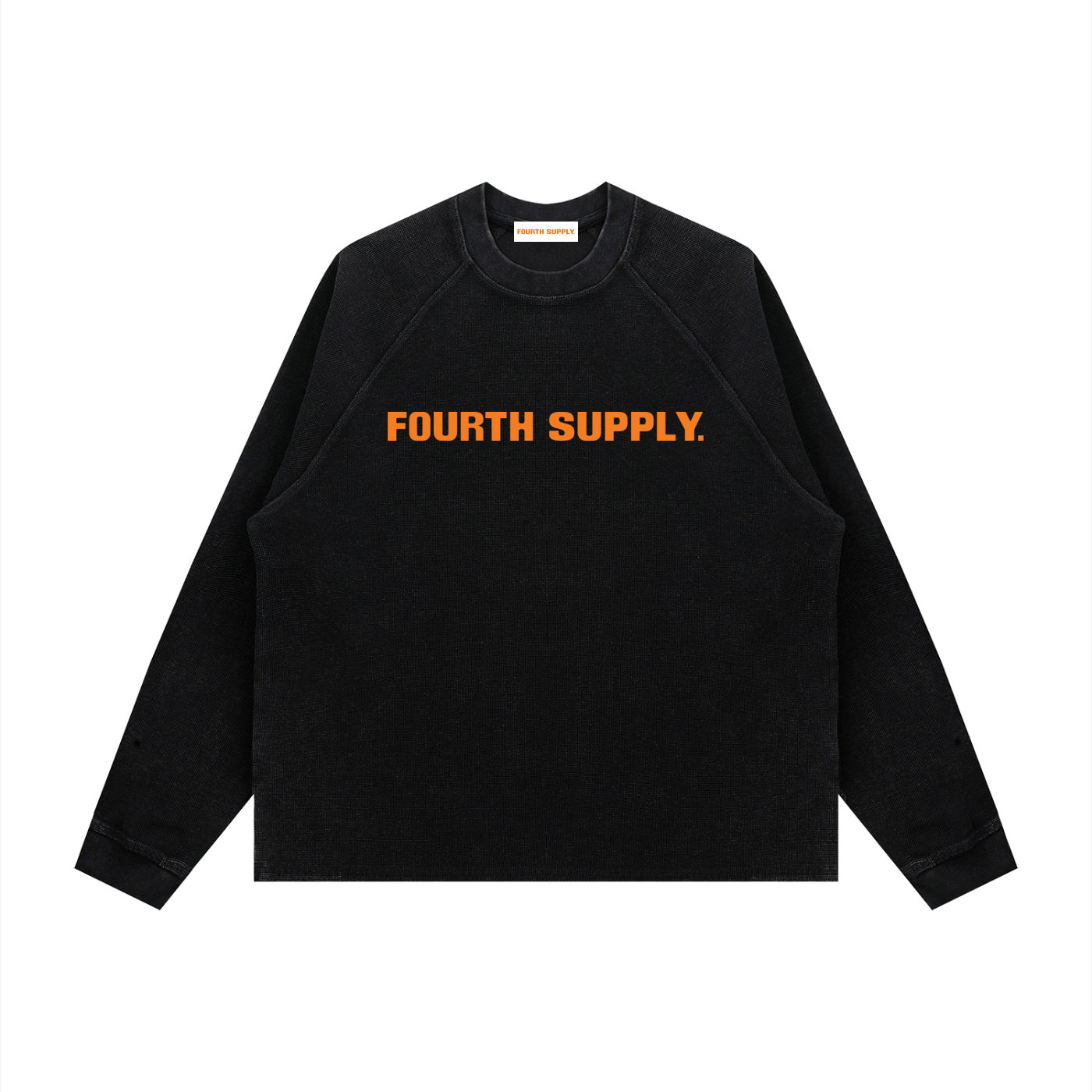 Fourth Supply Vintage Wash Boxy Waffle T-Shirt